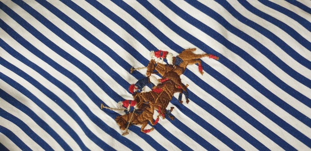 POLO Ralph Lauren  Cotton Custom Fit / L ОРИГИНАЛ! НОВО! Мъжка Риза!