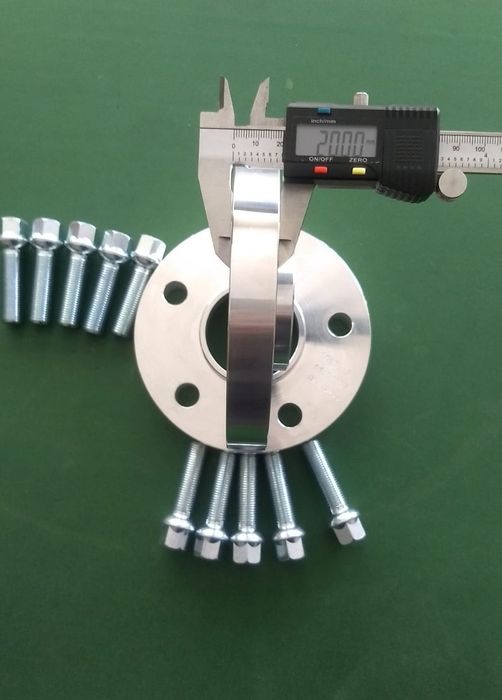 Flanșe distantiere Audi  20 mm kit complet cu 10 prezoane