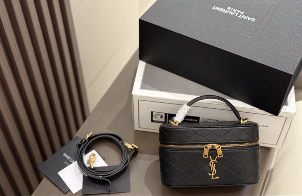 Geanta Ysl Vaniry piele naturala pe stoc
