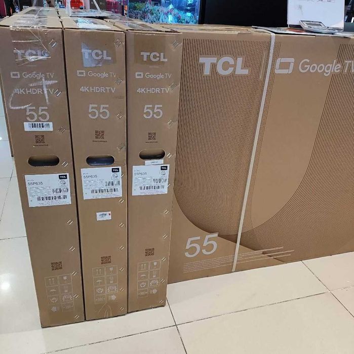 Телевизоры TCL  4K  60Hz\120Hz\144Hz оптом ив розницу сеть рассрочка