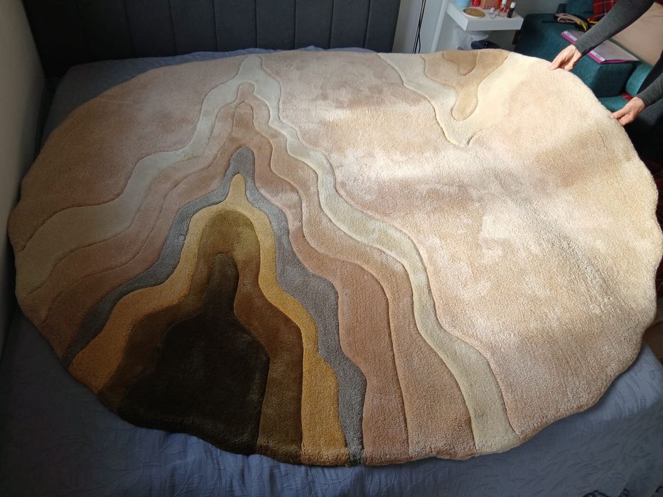 Килим вълна ръчна изработка 195см