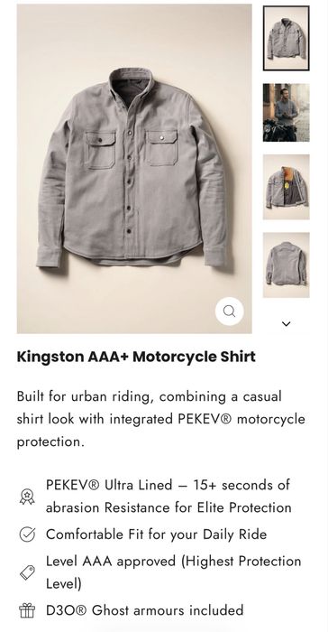 Camasa moto protectie aaa+
