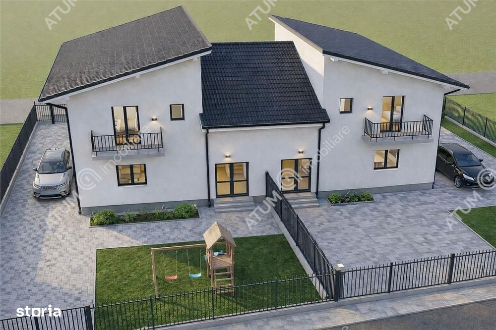 Casa cu 4 camere si teren propriu de 260 mp localizat in Selimbar Mohu