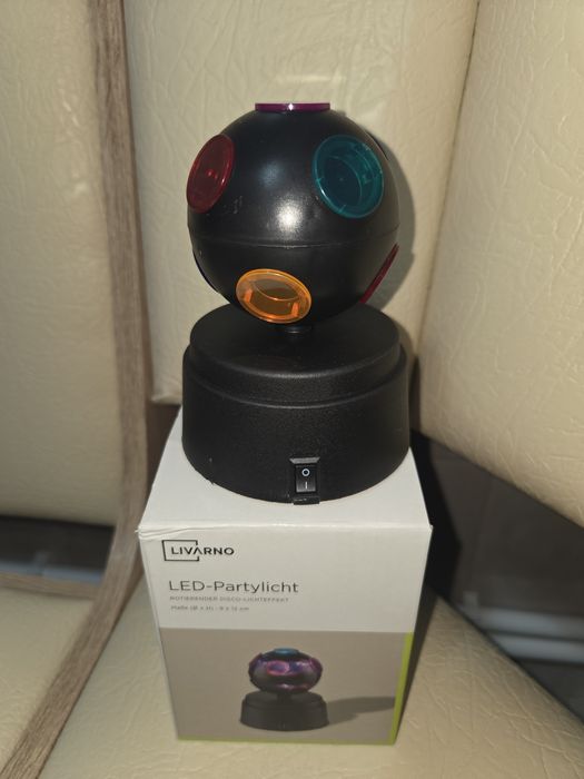 Glob rotativ multi color