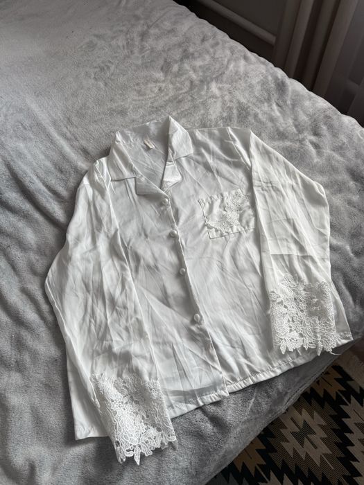 Пижама двойка с кружевами