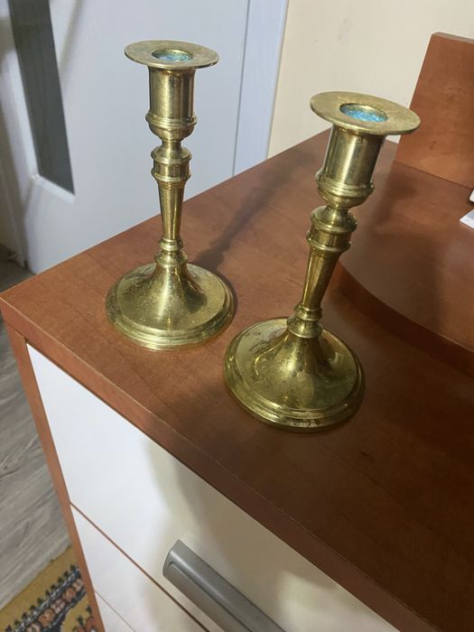Sfestince vechi bronz ? Alama? Suport lumanari