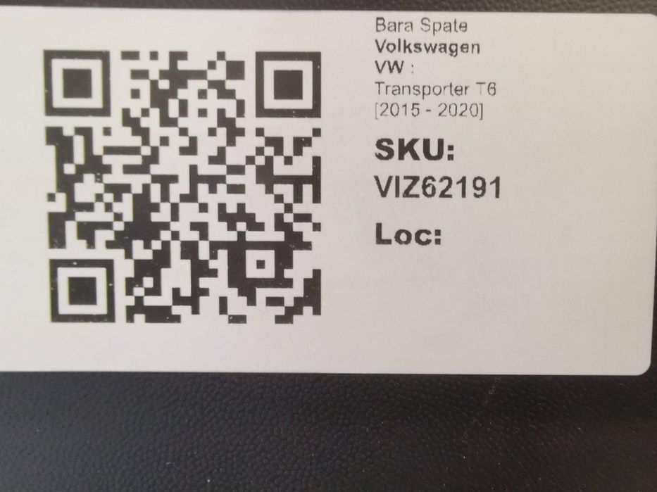 Bara Spate Volkswagen VW  Transporter T6 [2015 - 2020] Originala In St