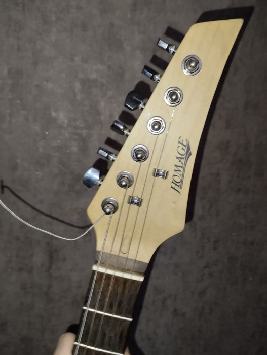 Срочно продам!!! Электрогитара Homage