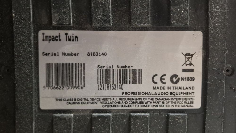 Tc electronic Impact Twin