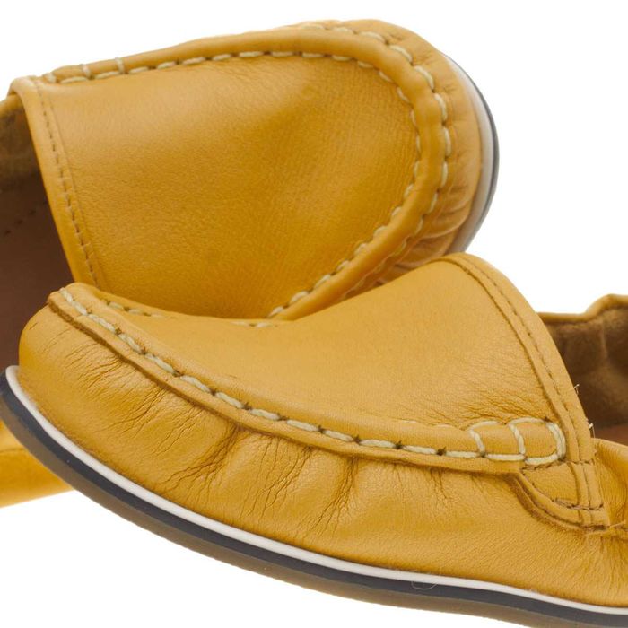 HUSH PUPPIES № 38 – Дамски еспадрили ест. кожа "YELLOW KARLOTTA" нови