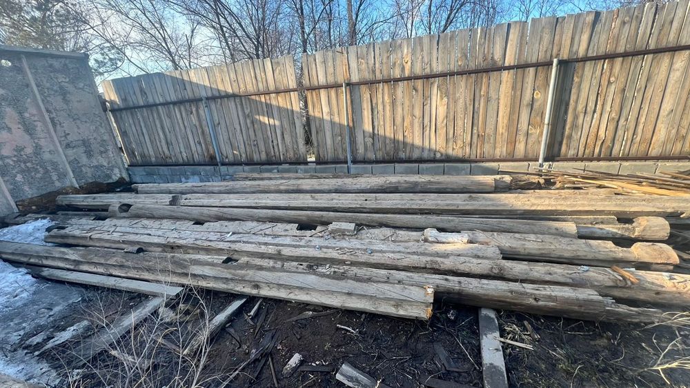 Балки кругляк 8 метровые