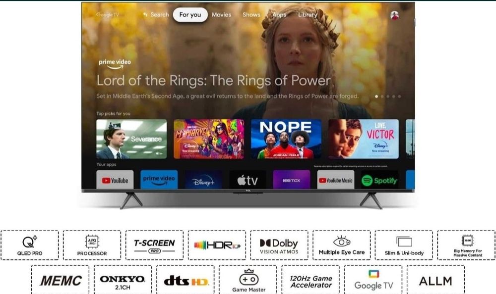 Мега скидка 40% Телевизор TCL 43 доставка бесплатно