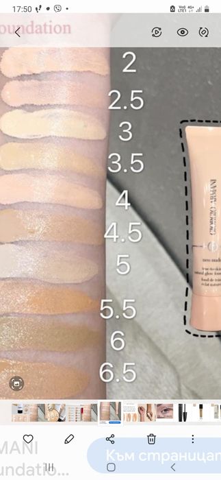 Giorgio Armani, Chanel, Shiseido,Bourjois