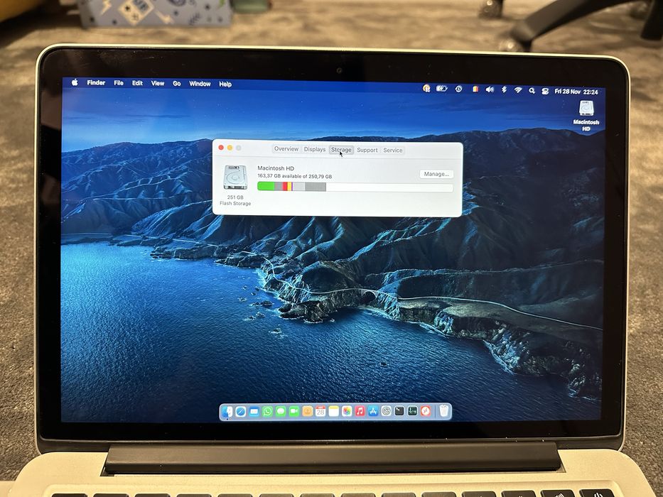 Macbook Pro 13” retina display