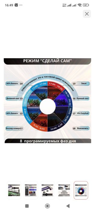 Продам светильник для аквариума 16 000