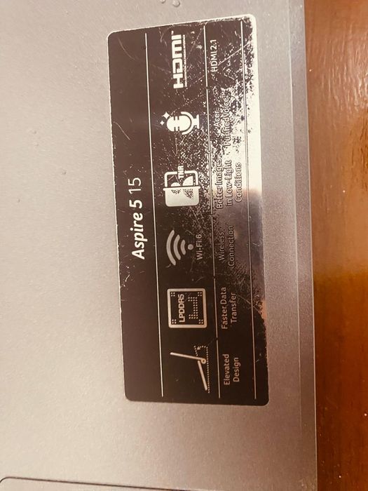 Ноутбук AСER ASPIRE5 15