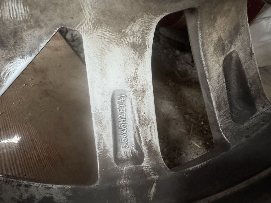 R16. 5.112 диски с летней резиной