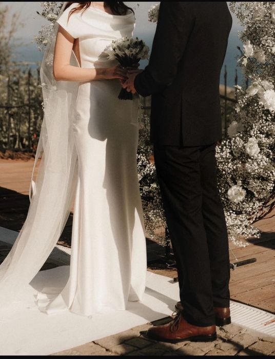 Rochie de mireasa Otilia Brailoiu Iris - Voal Cadou O. Brailoiu