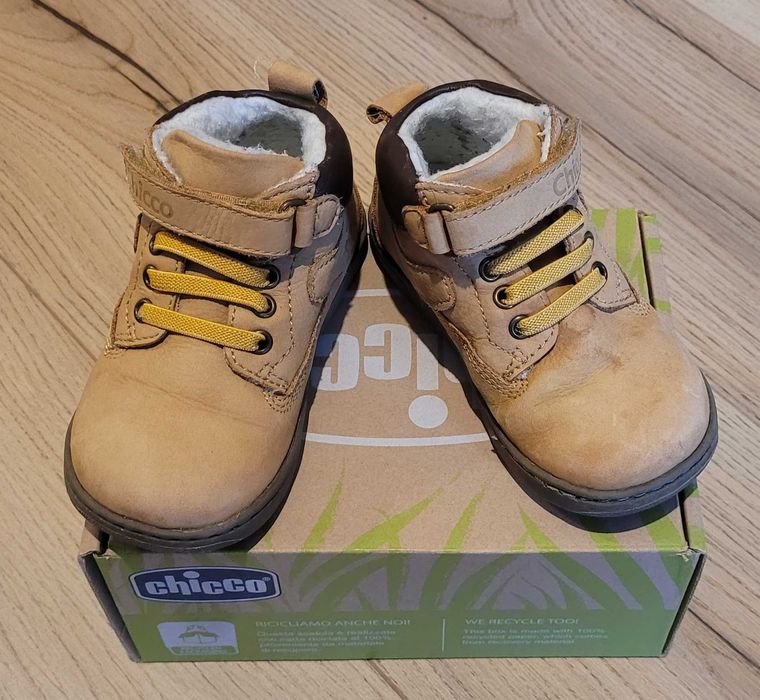 Ghete impermeabile CHICCO GIGANTIS marimea 23 din piele