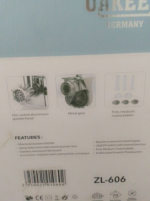 Eloktron go'sh maydalagich orginal 3000W