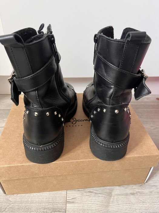 Боти от естествена кожа Ste&Me