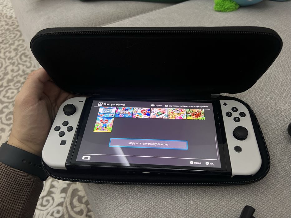 Прошитый Nintendo Switch Oled