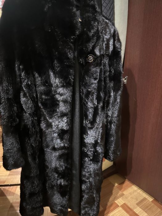 Норковая шуба б/у