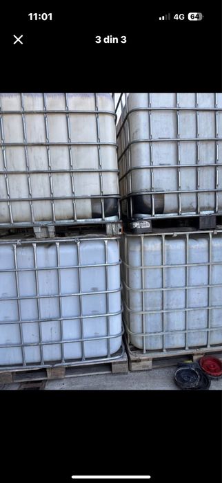 Bazine 1000L folosite doar odata