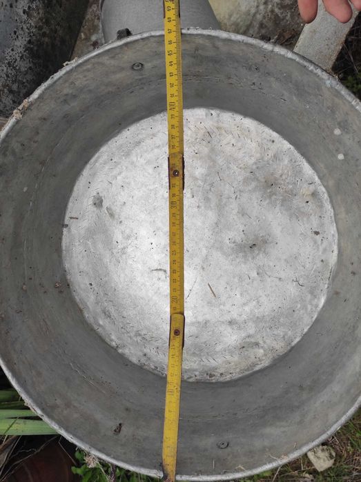 Медна тава калайдисана и метална тава голяма