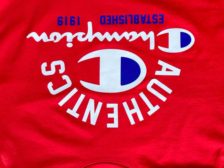 Champion мъжка червена тениска размер L