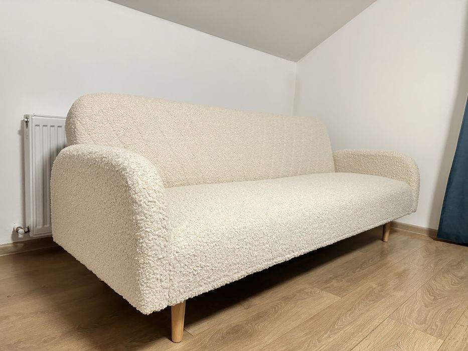 Canapea oita - culoare bej - 3 persoane