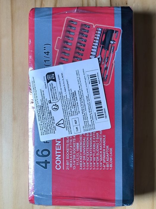 Комплект инструменти 46 части