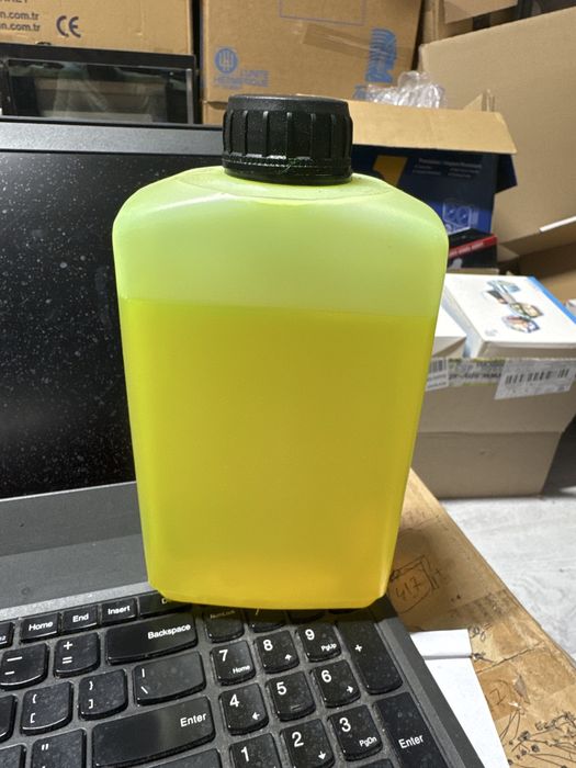 Flacon uv 1000ml solutie substanta contrast freon pentru depistat pori