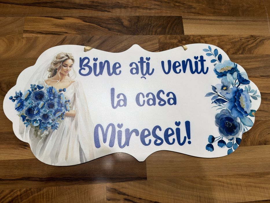 Pancarte nunta - povestea noastra, casa miresei, casa mirelui, casa nasilor