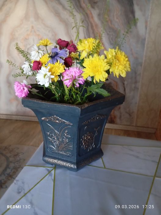 Вазоны из бетона