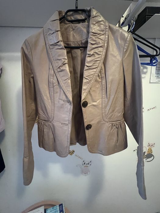 Geaca piele Stefanel dama