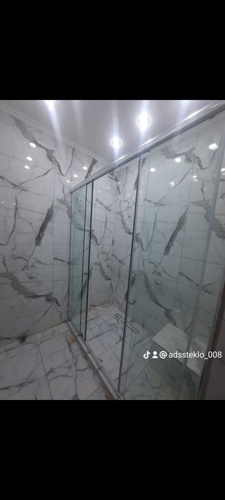 Душевые кабины Каленное стекло