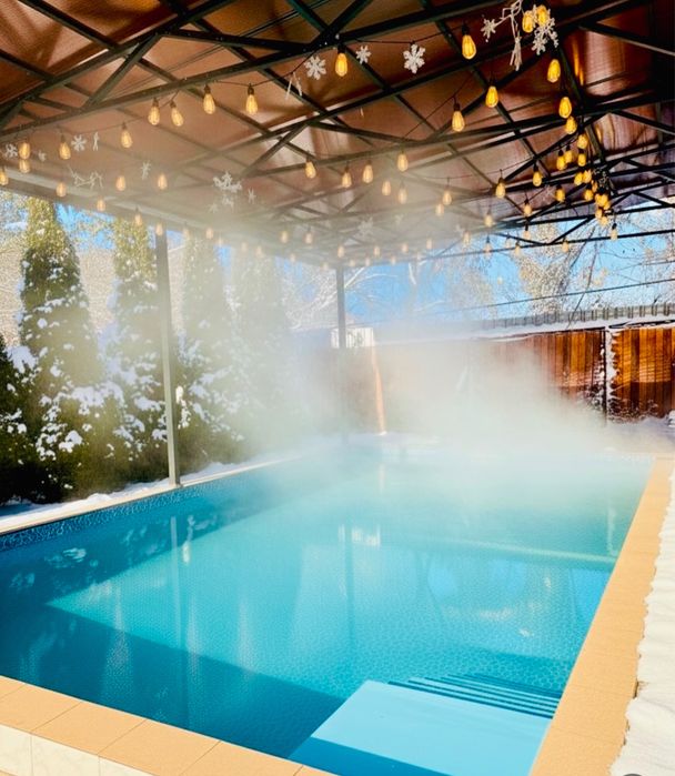 Коттелж с бассейном посуточно