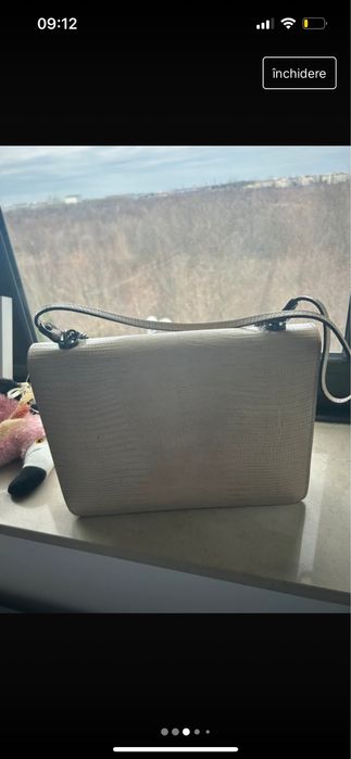 Geanta Musette - piele naturala