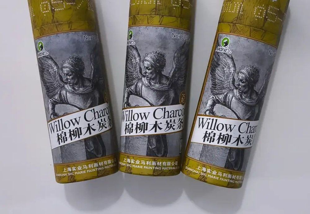 Угольные карандаши "Willow Charcoal " купить угольные карандаши для