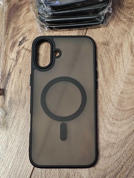 Husa Magsafe Iphone 16/16 Pro/16 Pro Max/16 Plus/ Pvc+Silicon