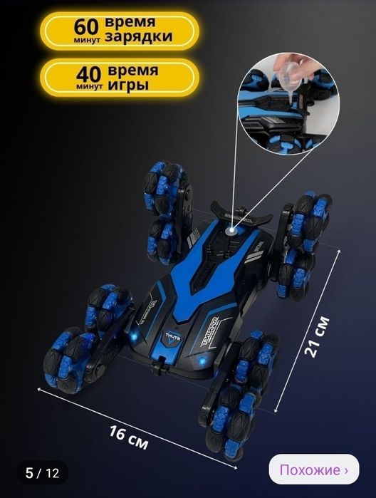 Машинка на пульту