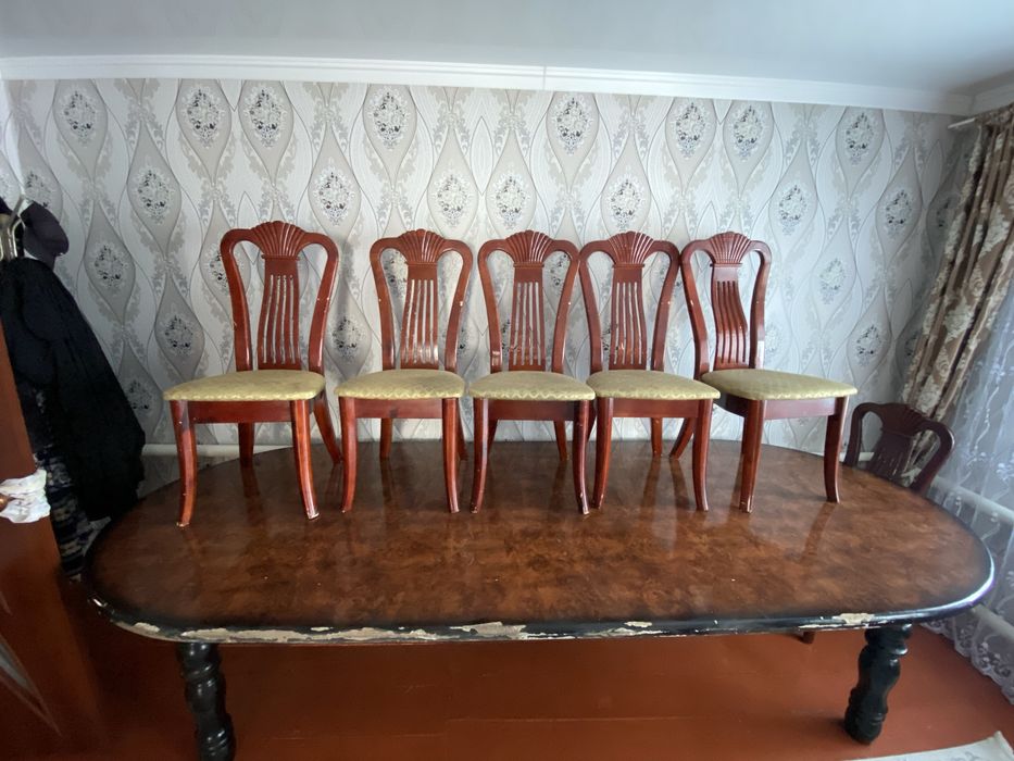 Овальный стол сатылады