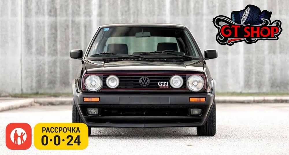 Передний задний бампер на гольф2 gti