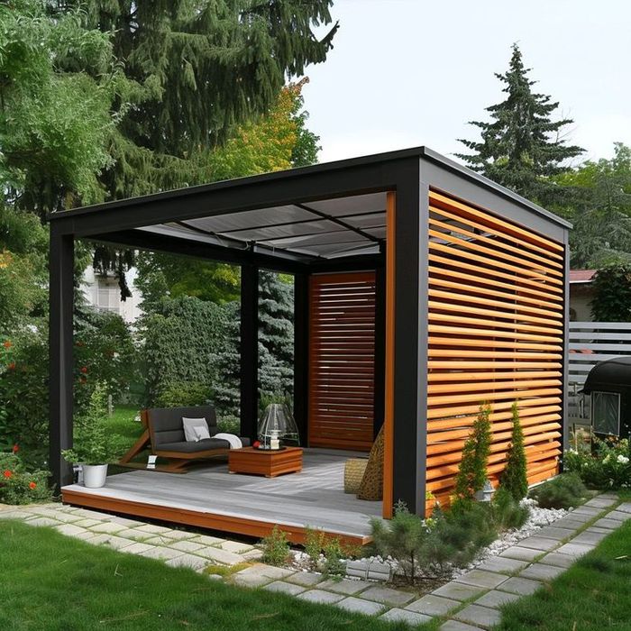 Foișoare terase pergole moderne