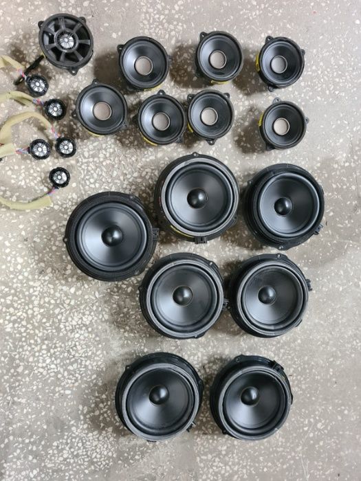 Boxa boxe difuzoare subwoofer tweeter meridian Land Rover Range Rover