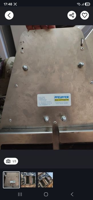 Divizor 3L , 10 fante, marca PFEUFFER 
Pentru divizarea probelor prele