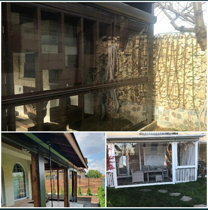 Închideri terase și foișoare