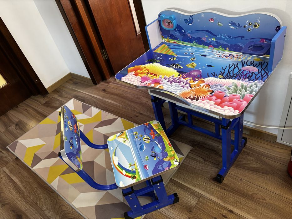 Birou copii (masa + scaun)
