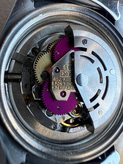 Rolex Oyster Perpetual aur-otel 31 mm